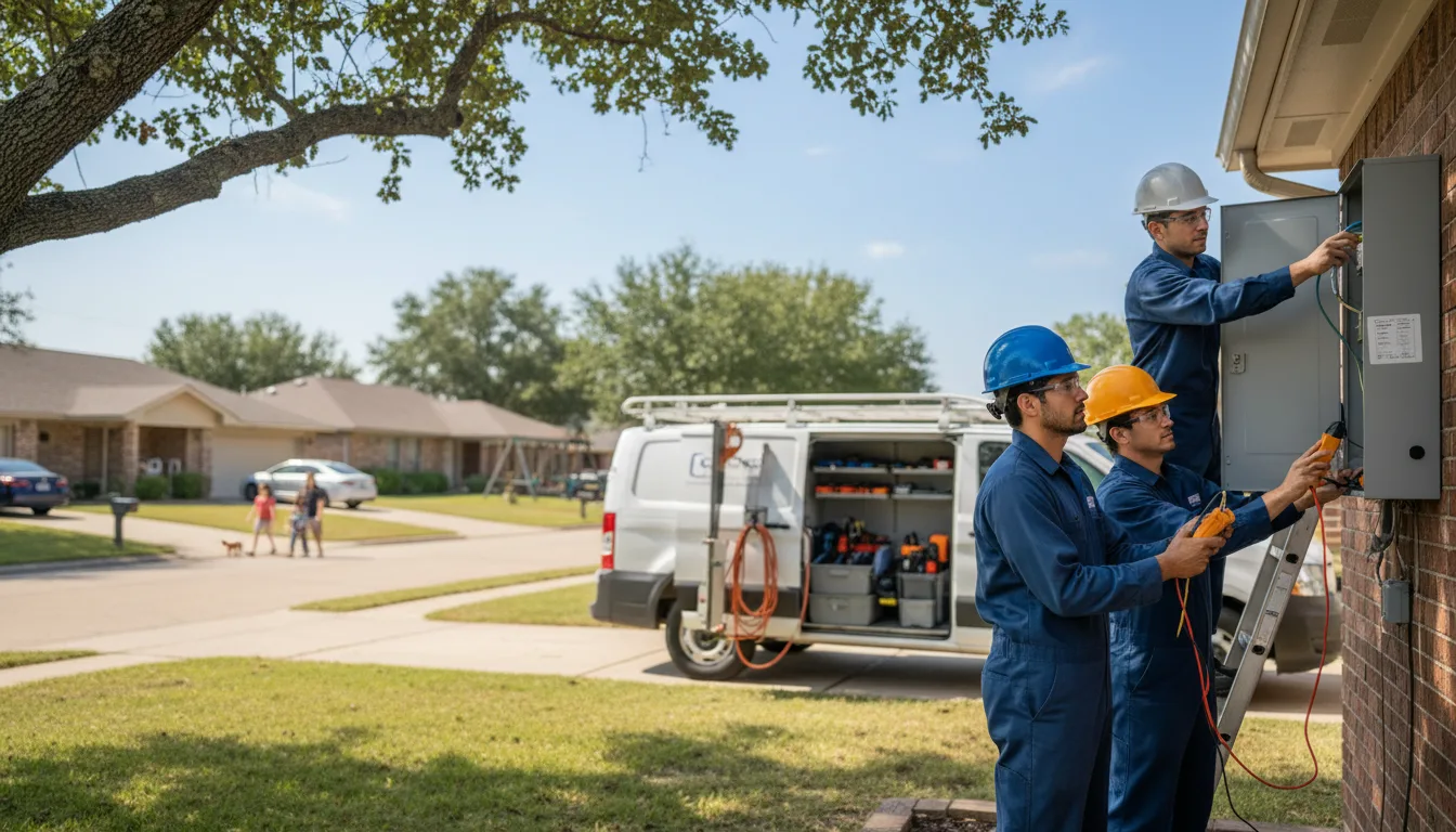 Certified electrician providing emergency electrical services in Harrisonburg, LA